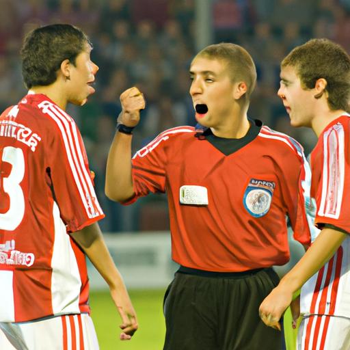 Sự căng thẳng và bức xúc của các cầu thủ Bayern Munich trong một tranh cãi với trọng tài