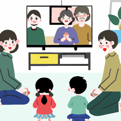 Gia đình tập trung xem các kênh truyền hình miễn phí trên K+