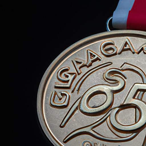 Huy chương vàng SEA Games 31 với chữ viết khắc 'SEA Games 31'