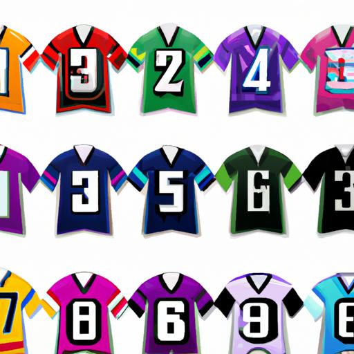 Sự đa dạng về mẫu mã, màu sắc của các chiếc áo đấu số đã đem lại sức hút cho người hâm mộ