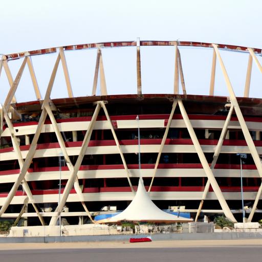 Sân vận động Al-Rayyan - một trong tám sân vận động sẽ tổ chức các trận đấu trong World Cup tại Qatar.