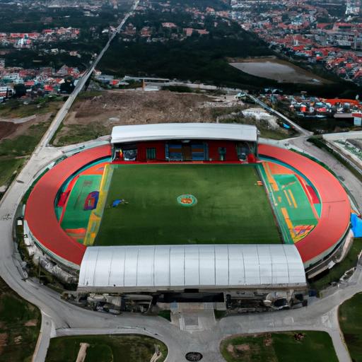 Sân vận động bóng đá mới tại Việt Nam.