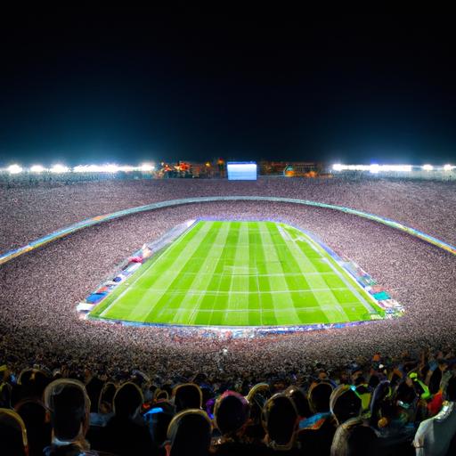 Sân vận động đông đúc trong trận chung kết Champions League
